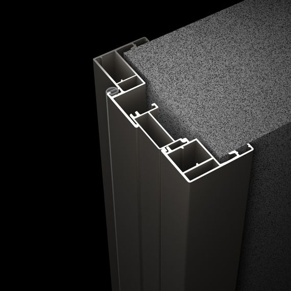 Алюминиевая коробка К-10 с добором