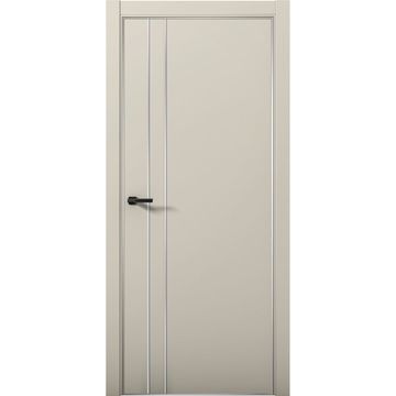 Межкомнатная дверь Палладий 4 силк грей глухая