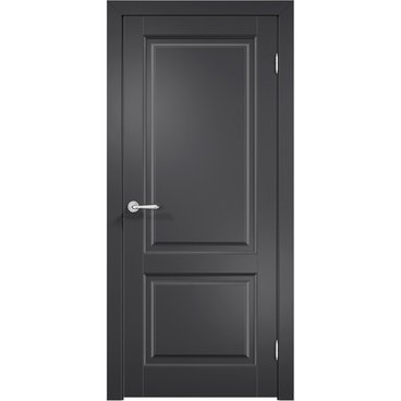 Межкомнатная дверь эмаль Дверцов Алькамо 2 RAL 9004 глухая
