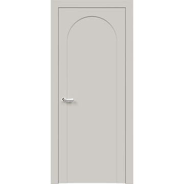 Межкомнатная дверь эмаль Венеция латте глухая