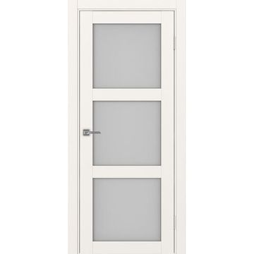 Межкомнатная дверь экошпон Турин 530.222 бежевый остеклённая