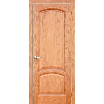 Межкомнатная дверь шпон Соло дуб натуральный глухая