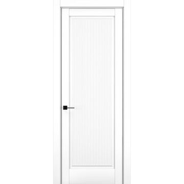 Межкомнатная дверь керамик FL 3 снежный глухая