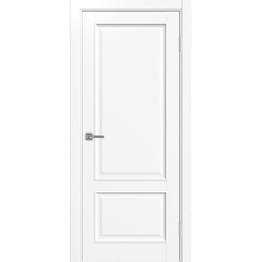 Межкомнатная дверь Тоскана багет 640.11 белый снежный глухая