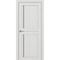 Межкомнатная дверь экошпон Турин 523АПП.111 ясень серебристый с молдингом