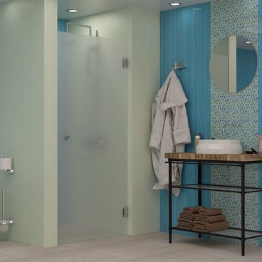 Душевое ограждение 180-2 матовое бесцветное