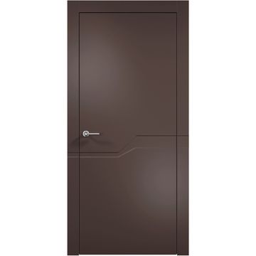 Межкомнатная дверь эмаль Дверцов Тиволи 5 RAL 8014 глухая
