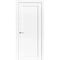 Межкомнатная дверь экошпон 11011 лофт белый глухая
