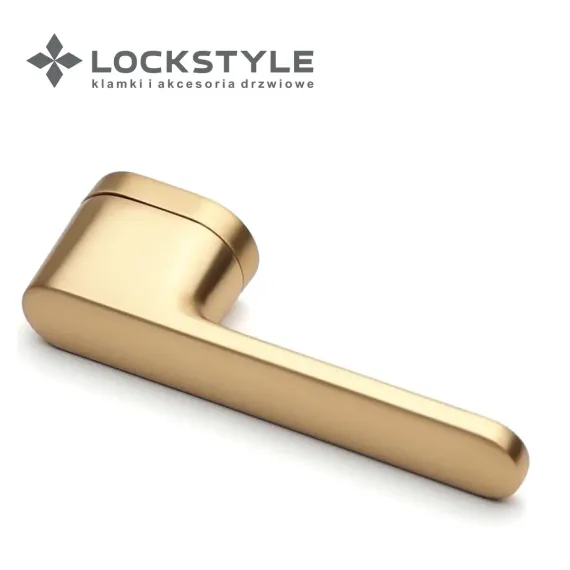 Ручки дверные LOCKSTYLE AKIK MOV BB (матовое золото)