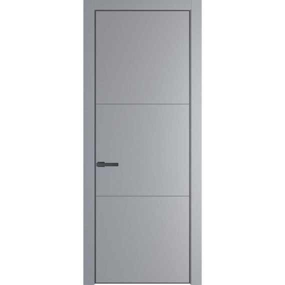 Межкомнатная дверь эмаль 13PA смоки глухая