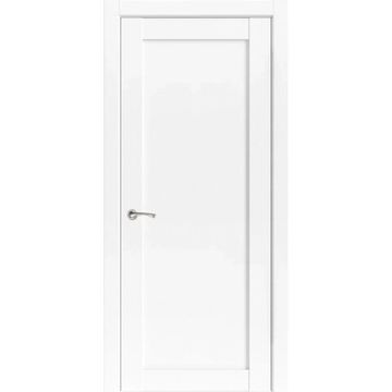 Межкомнатная дверь экошпон 11011 лофт белый глухая