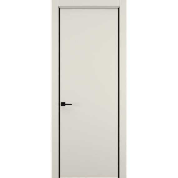 Фото межкомнатной двери керамик MN 1 жемчужный глухая