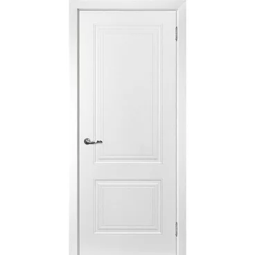 Межкомнатная дверь эмаль Текона Смальта 101 сапфир RAL 9003 глухая