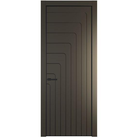 Межкомнатная дверь 10PA перламутр бронза глухая