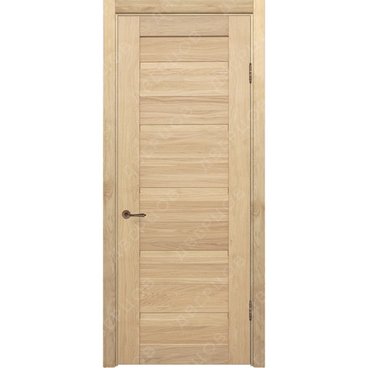 Межкомнатная дверь массив дуба без сучка Дверцов Соларино глухая