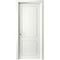 Межкомнатная дверь эмаль Каролина белая глухая
