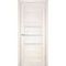 Фото межкомнатной двери экошпон Мариам Техно-709 сандал бежевый стекло сатинат белый