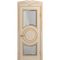 Межкомнатная дверь массив бука Viporte Лацио Амбиенте ваниль патина золото остекление 5
