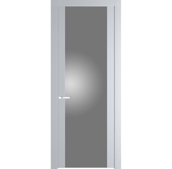 Межкомнатная дверь 1.7P лайт грей остеклённая