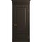 Межкомнатная дверь массив дуба Viporte Классика 1 шоколад глухая