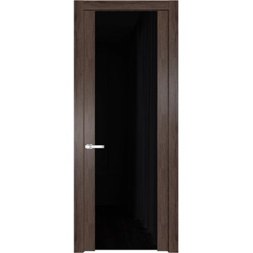 Межкомнатная дверь 1.13N дуб тобакко стекло триплекс