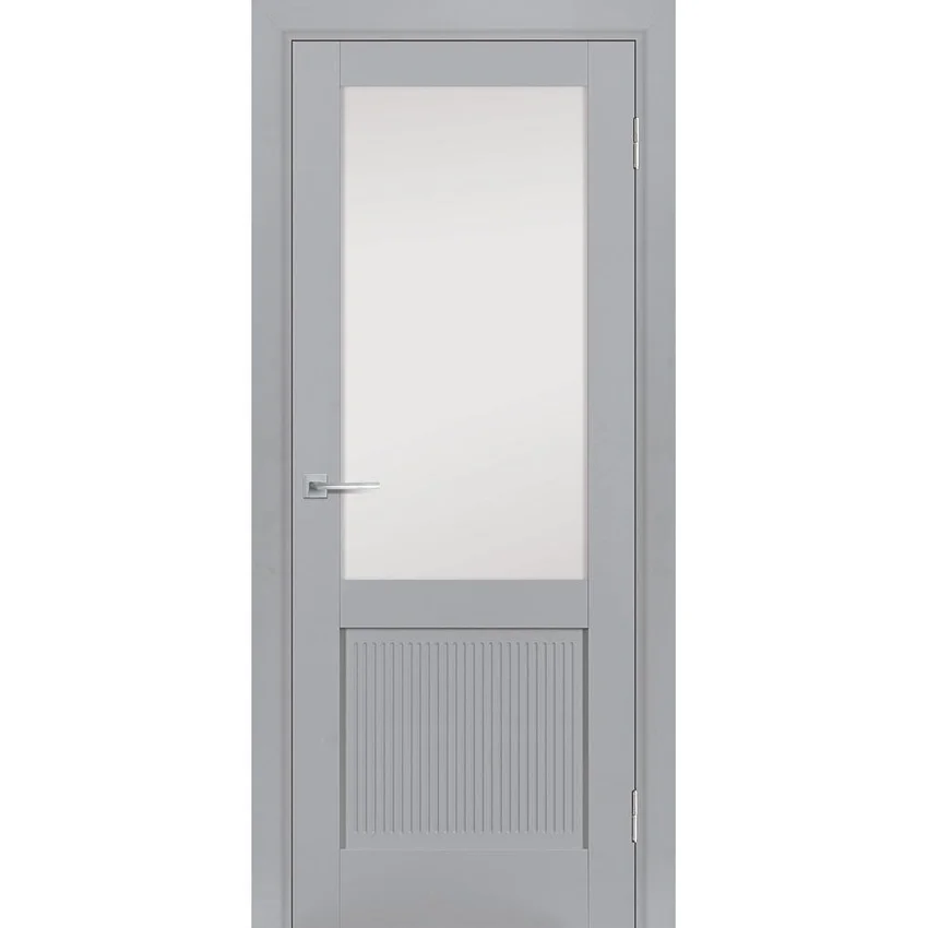 Фото межкомнатная дверь экошпон Profilo Porte PSE-27 манхэттен остеклённая