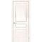Межкомнатная дверь шпон Готика ясень белый глухая