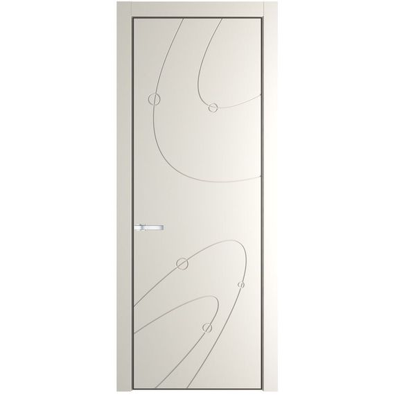 Межкомнатная дверь 5PA перламутр белый глухая