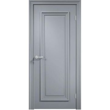 Межкомнатная дверь эмаль Дверцов Беневенто 1 RAL 7047 глухая