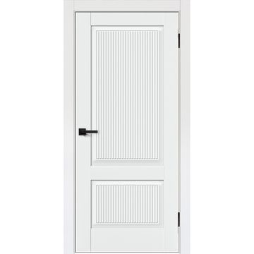 Межкомнатная дверь эмаль Мальта L-26 белый RAL 9003 глухая