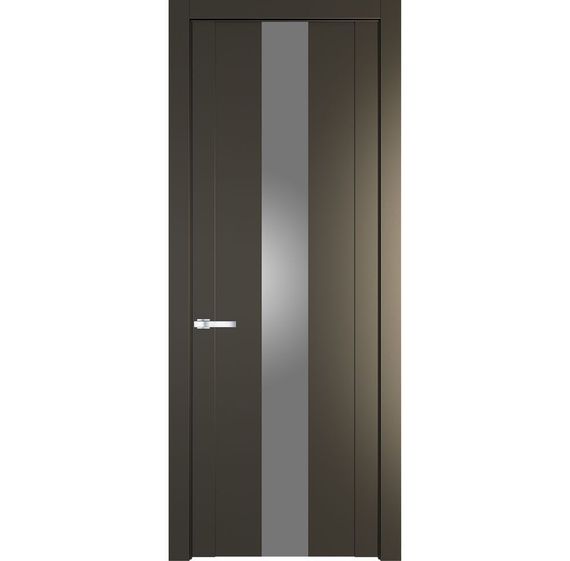 Межкомнатная дверь 1.9P перламутр бронза остеклённая