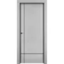 Межкомнатная дверь эмаль 1001 M3 серая глухая