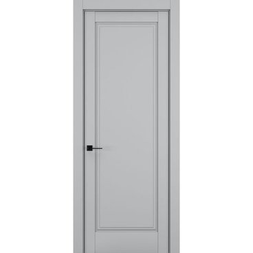 Межкомнатная дверь керамик NC 7 шеллак серый глухая