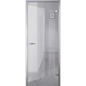 Межкомнатная стеклянная дверь АКМА Лайт стекло бесцветное прозрачное