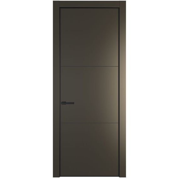 Межкомнатная дверь 13PA перламутр бронза глухая