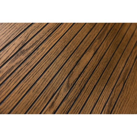 Межкомнатная дверь массив дуба шпон ясеня Флэт-2 дуб рустикальный глухая