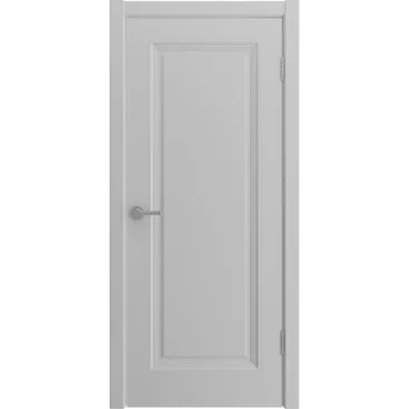 Межкомнатная дверь эмаль Vision 1 серая RAL 7047 глухая