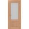 Фото двери Тоскана багет 640.21 цвет ясень тёмный со стеклом