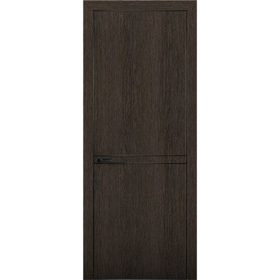 Межкомнатная дверь Плутоний 9 дуб тёмный глухая