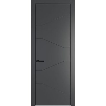 Межкомнатная дверь 2PA графит глухая