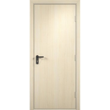 Дверь противопожарная деревянная ПВХ EI30 белёный дуб