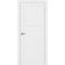 Межкомнатная дверь экошпон Турин 530.111 белый лёд глухая