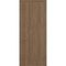 Фото двери Квалитет К7 орех шоколад с алюминиевой кромкой