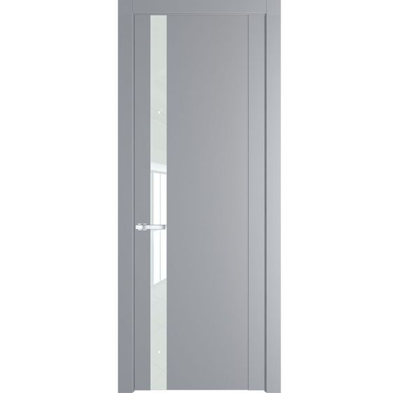 Межкомнатная дверь 1.2P смоки остеклённая