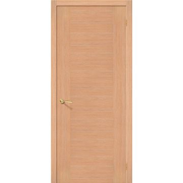 Межкомнатная дверь шпон fine line Рондо дуб глухая