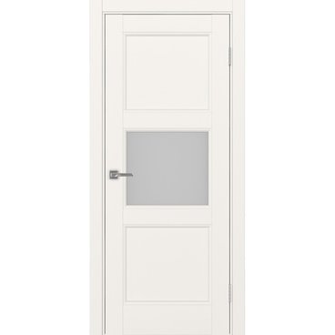 Межкомнатная дверь экошпон Турин Neo 530.121 бежевый со стеклом