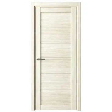 Межкомнатная дверь Вена эко-шпон белый кипарис глухая