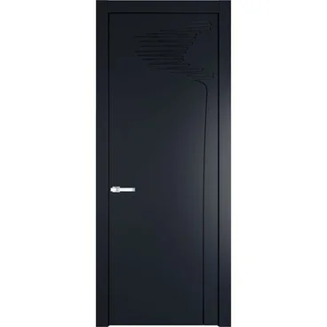 Межкомнатная дверь 25PW нэви блу глухая