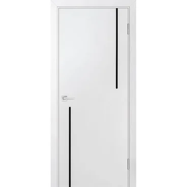 Межкомнатная дверь эмаль Смальта-Лайн 08 RAL 9003 глухая