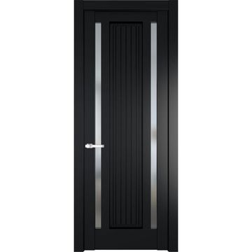 Межкомнатная дверь 3.5.1PM блэк остеклённая